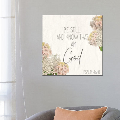 Be Still Floral by Kimberly Allen - Wrapped Canvas Gallery-Wrapped Canvas Giclée