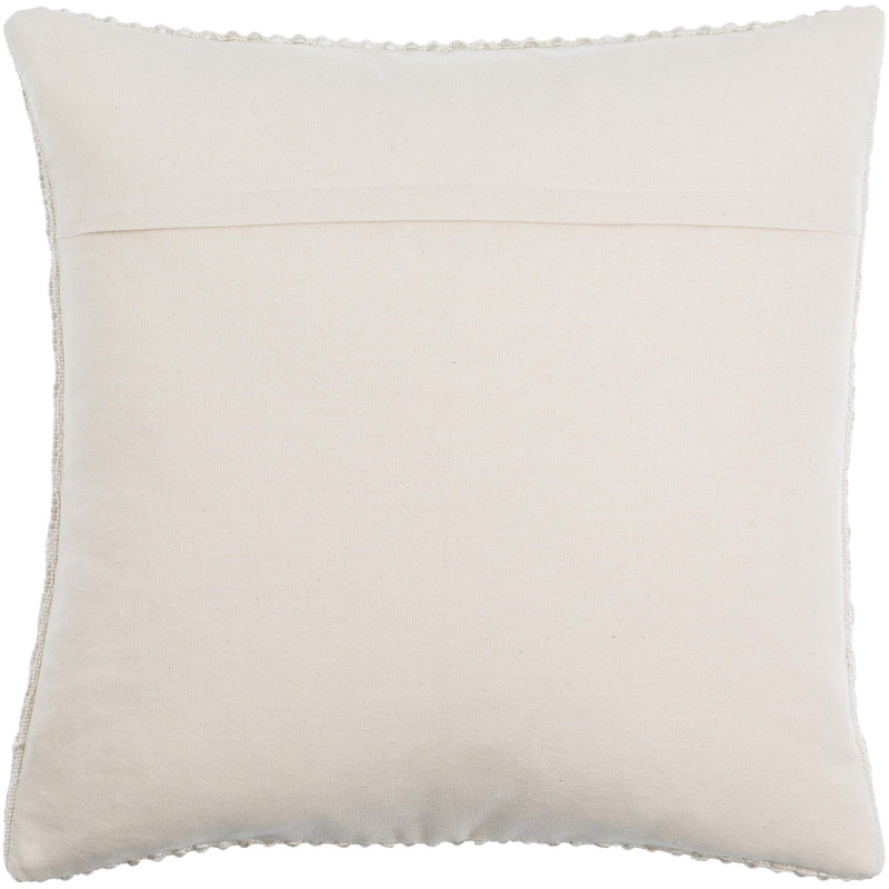 Raleigh Linen Throw Pillow, Polyester/Polyfill, Square, 18" x 18"