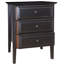 Xanthe 55.88cm W Solid Wood Bedside Table-1588020246