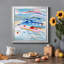 Waterway I - Peinture sur toile encadrée-252353530-252353532