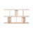 Madero Tiered Storage Wood Wall Shelf