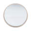Round Wood Framed Wall Mounted Accent Mirror-28040501