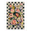 Ranunculus And Checks Rug-309249085