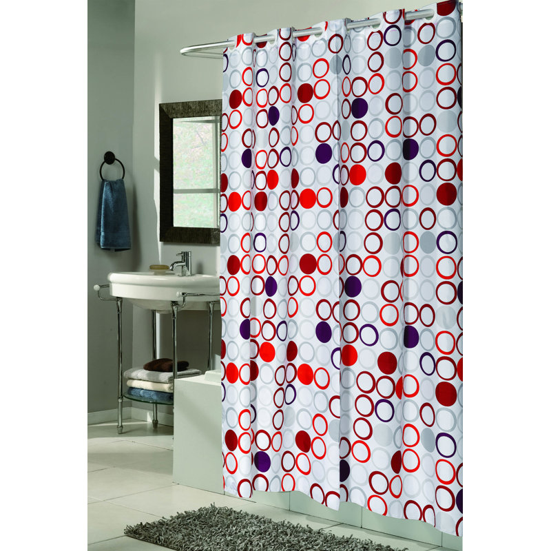 Rideau de douche simple Dandor, H 54 po x l 54 po