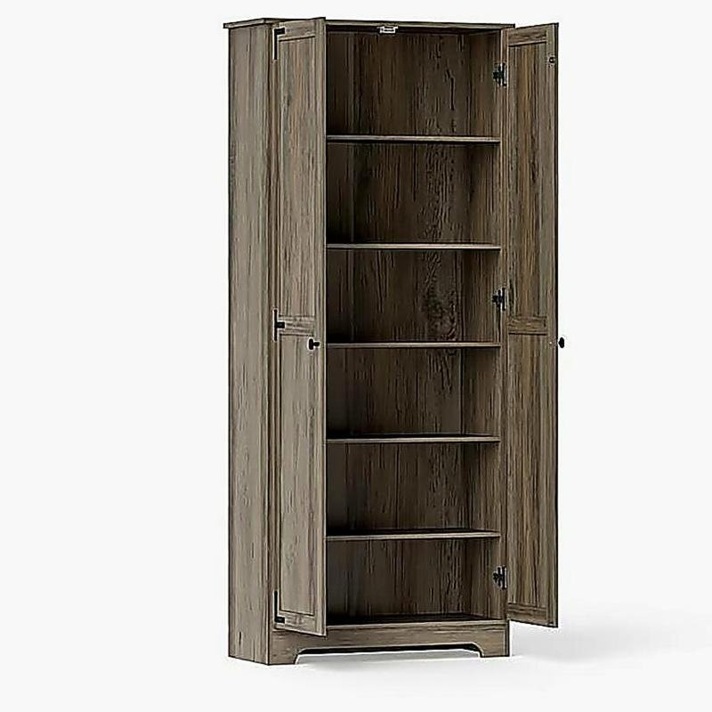 Armoire de rangement autoportante, armoire garde-manger, armoire Barthroom