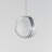 Aliese 1 - Light Polished Chrome LED Single Pendant