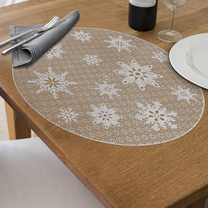 Napperon Pvc, Argent argent