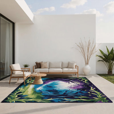 Tapis intérieur et extérieur Whispering Leaves