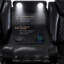 Canapé d'angle inclinable électrique 3 pièces en cuir respirant pour salon