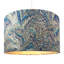 Contemporary and Vivid Peacock Print Table/Pendant Lamp Shade in Soft Cotton-810549019-810549017