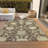 Machine Washable Indoor/Outdoor Cicel ACN1150 Chocolate-100247987