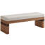 Palm Desert Rosemead Wicker Bench-64803179