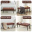 40'' Wide Modern Upholstered Tufted Entryway Bench-979157047-979157045