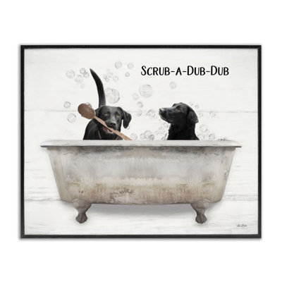 Scrub a Dub by Lori Deiter - Graphic Art Print