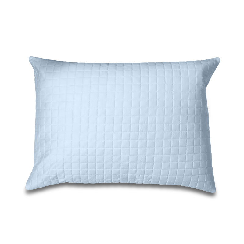 Masaccio Cotton Sham, King Sham, Sky Blue