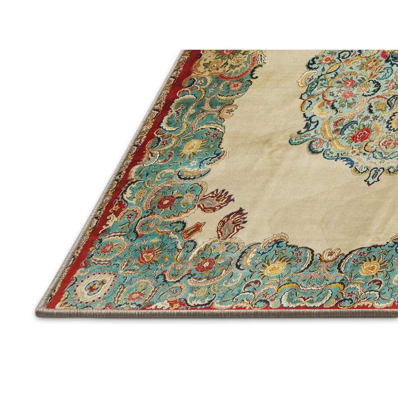 Oriental Indoor Rug, Rectangle 5' x 7'