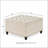 Large square storage ottoman with wooden legs, Upholstered button tufted coffee table-2084076704