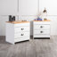 Quinnleigh 39.5 cm W Solid Wood Bedside Table-534473865