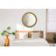 Huldar Glass Flat Wall Mirror