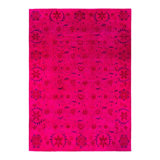 Stannis One-of-a-Kind 9' 1" X 12' 4" New Age Rectangular Wool Area Rug Pink
