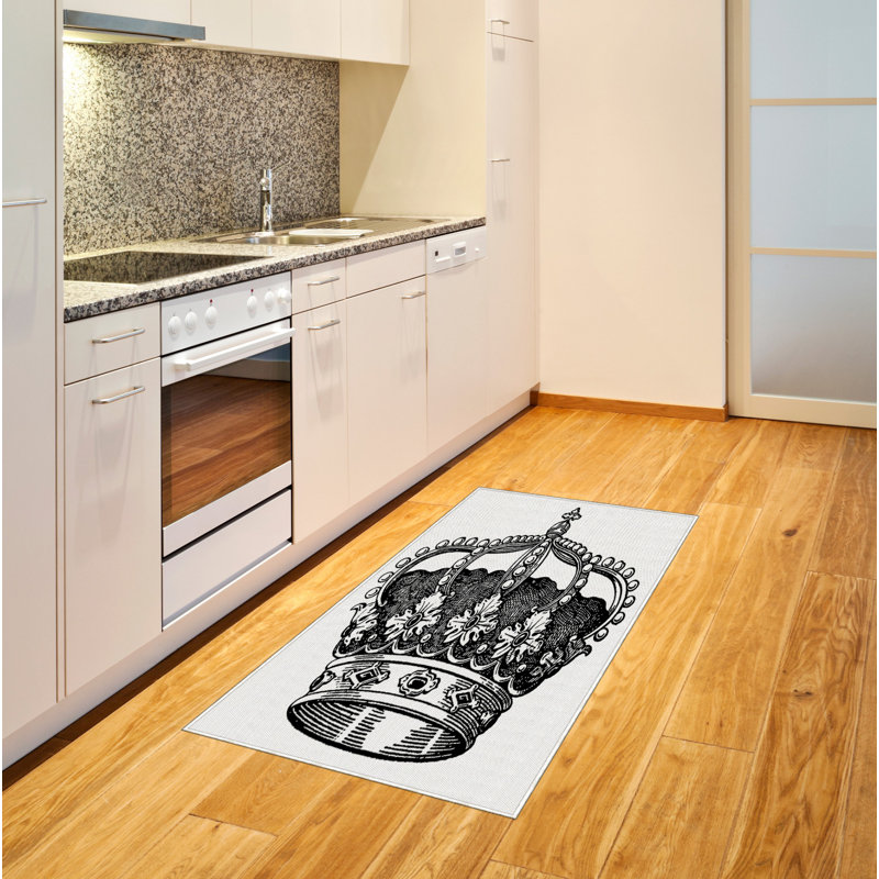 Queen High Density Long Fiber Poly Threads Decorative Area Rug Carpet, Rectangle 2'7" x 5'