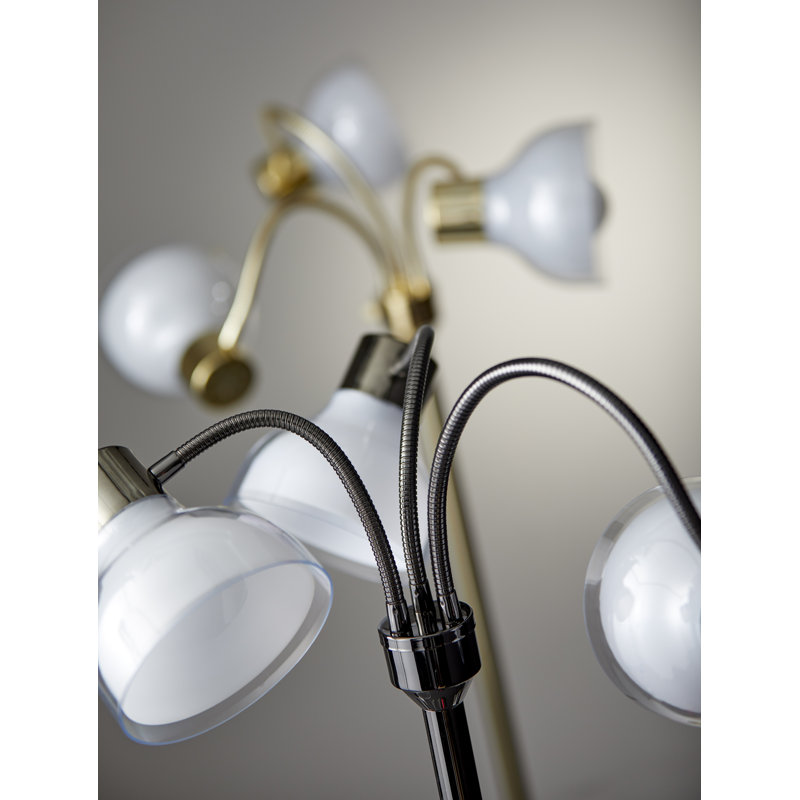 Lally 69'' Tree Floor Lamp, Black Nickel