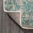 Lasley Contemporary POP Modern Abstract Vintage Cream/Blue Rug-1488483818