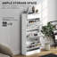 18 Pair Flip Down Shoe Storage