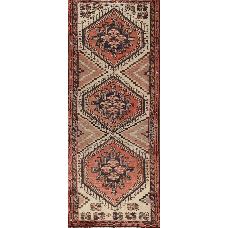 Tapis de couloir géométrique 3 x 9