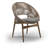 7 Pcs Grade-A Weathered Teak Wood Dining Set: 84" Amilo Rectangle Table And 6 Robas Arm Chairs #11Ro3106-112322560