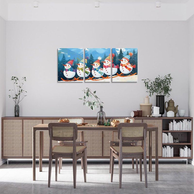 3 Piece Wrapped Canvas Print