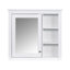 Ensemble de meuble-lavabo moderne 30 po avec lavabo supérieur, 2 tiroirs, tiroir basculant et armoire à miroir pour un rangement efficace-116332407