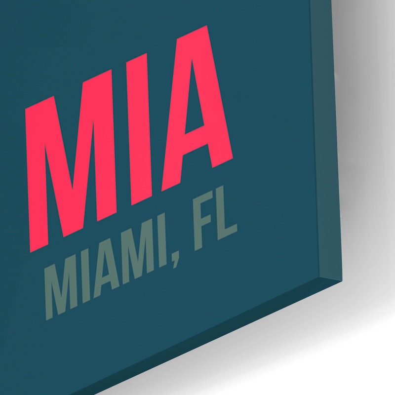 Art mural en verre «ACIA-M66» par O8, Red Barrel Studio® par Red Barrel Studio®, H 16 po x l 12 po x P 0,13 po