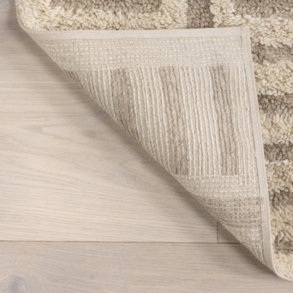 Union Rustic Finlay Modern Wool Machine Washable Area Rug | Wayfair