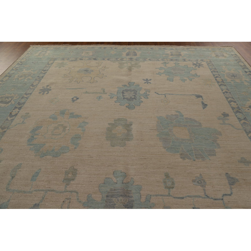 Vegetable Dye Oushak Large Area Rug