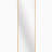 47 x 14IN Door mirror.(W2203P182156)-960414491