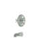 Metropolitan Single Handle Wall Mounted Tub Spout