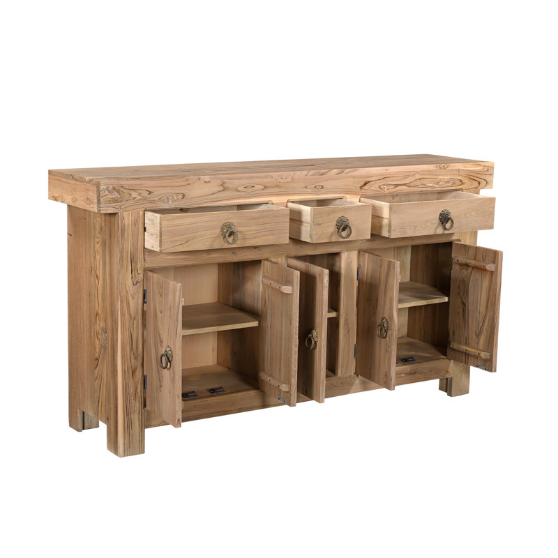 Josiane 3-drawer 5-door Solid Wood Sideboard