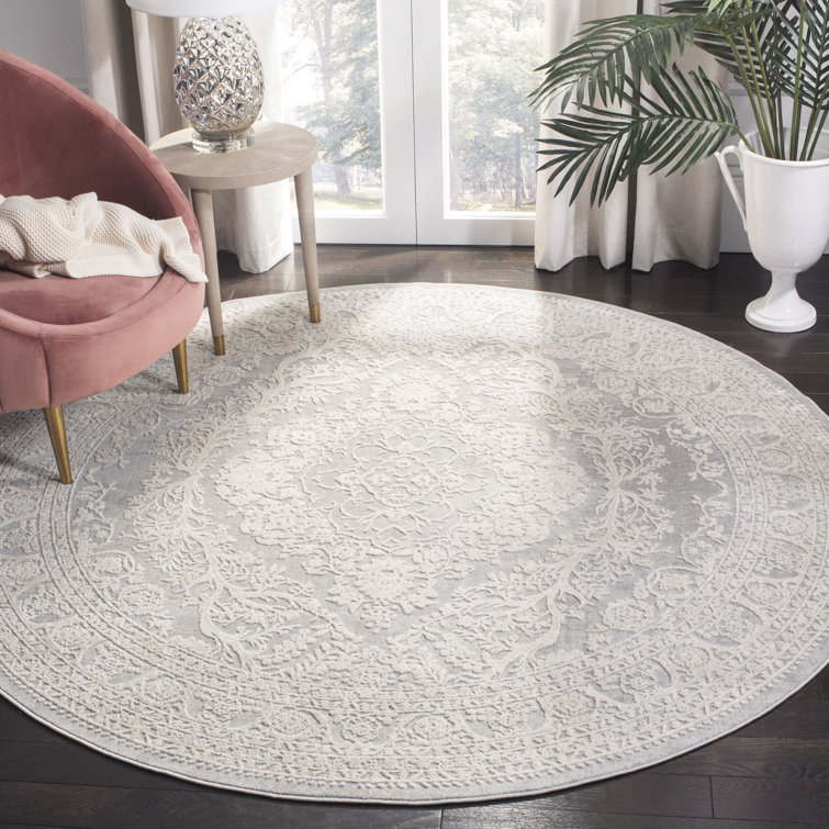 Calidia Power Loom Light Gray/Cream Rug