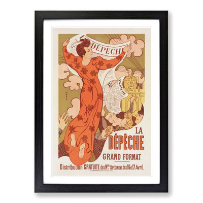 La Depeche De Toulouse by Maurice Denis - Framed Print