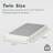 Likins 4 Inch Metal Box Spring with Frabric Cover, Easy Assembly-619314354