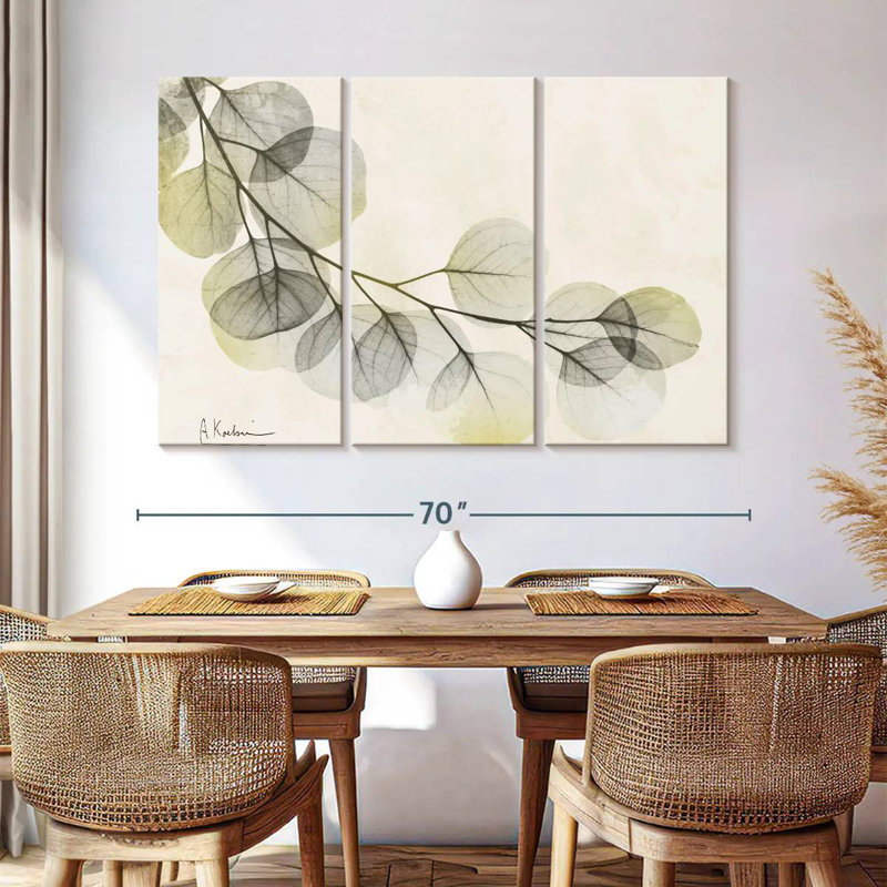 Harnek Sunkissed Eucalyptus I, 42" H x 65" W