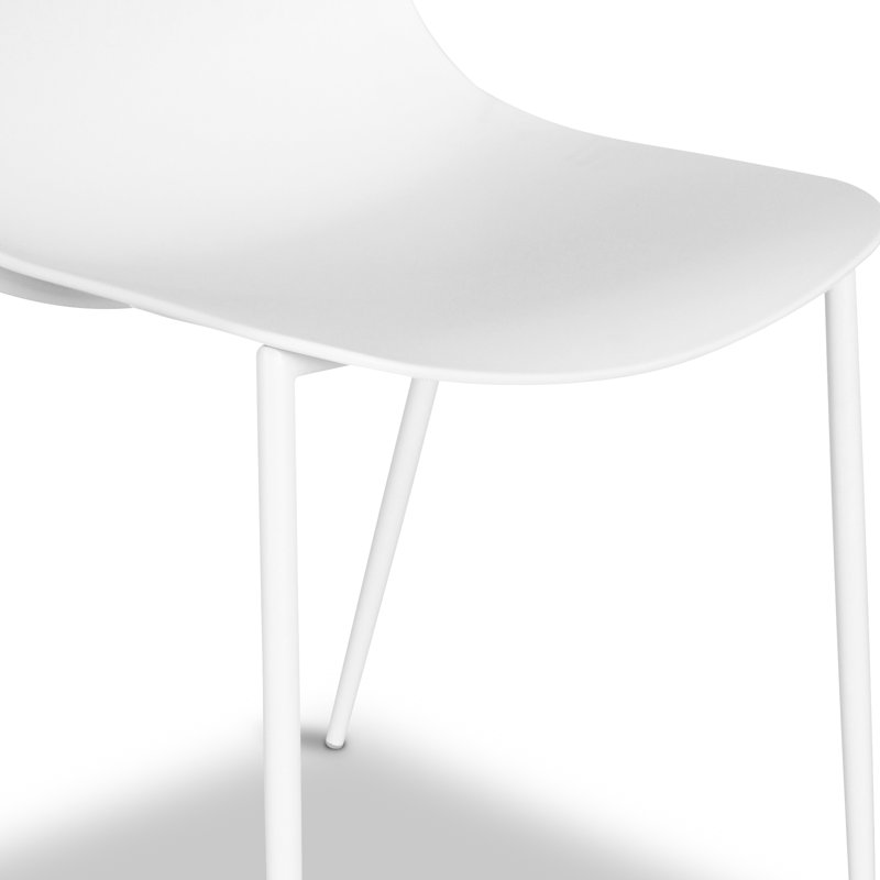 Isla Sylvester Water Resistant Dining Chair , White