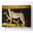 Leopard Perch Sepia - Wrapped Canvas Print-770110427