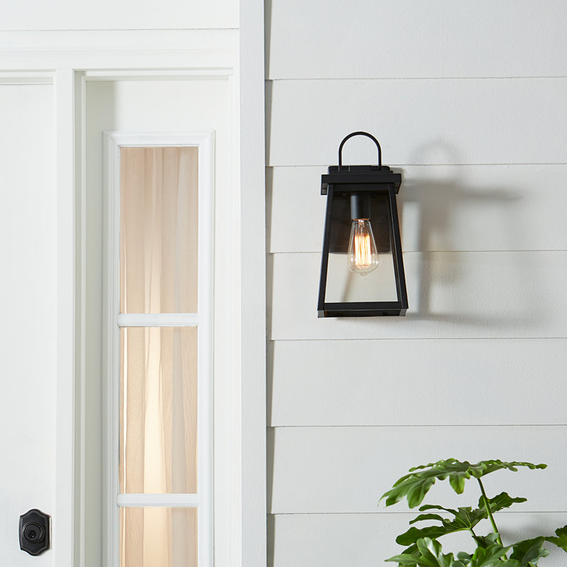Founders 1 - Light Outdoor Wall Lantern, 11.5" H x 5.5" W x 6.63" D, Antique Bronze