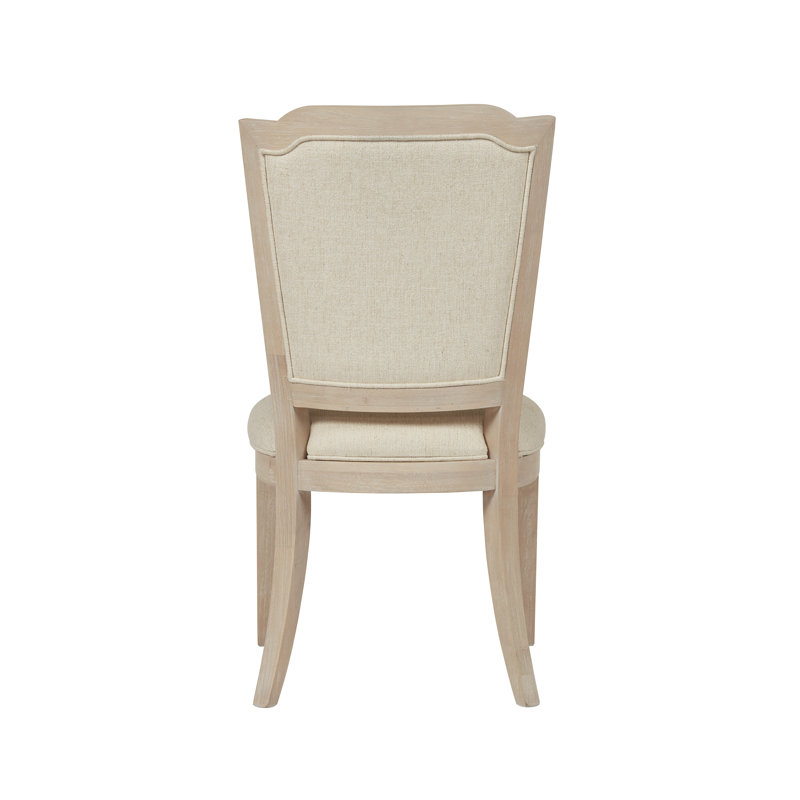 Getaway Solid Wood Side Chair in Beige