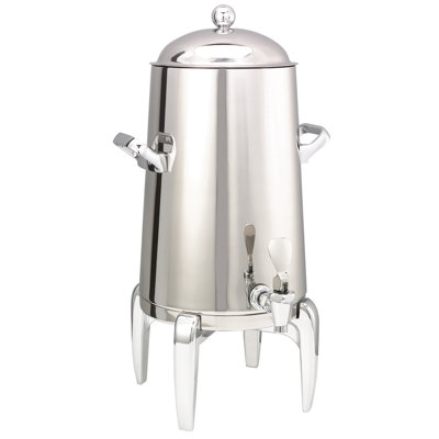 Flame Free Stainless Steel Vacuum Insulated Coffee Urn, Modern Base, 3 Gallon