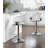 Carmelyn Swivel Upholstered Faux Leather Adjustable Height Counter Stool with Steel Frame-49283428