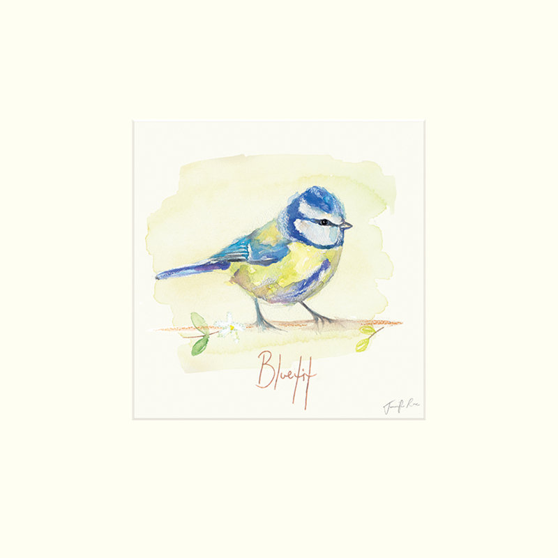 Tit by Jennifer Rose - No Frame Painting