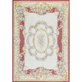 Aubusson Renaissance Wool Oriental Area Rug